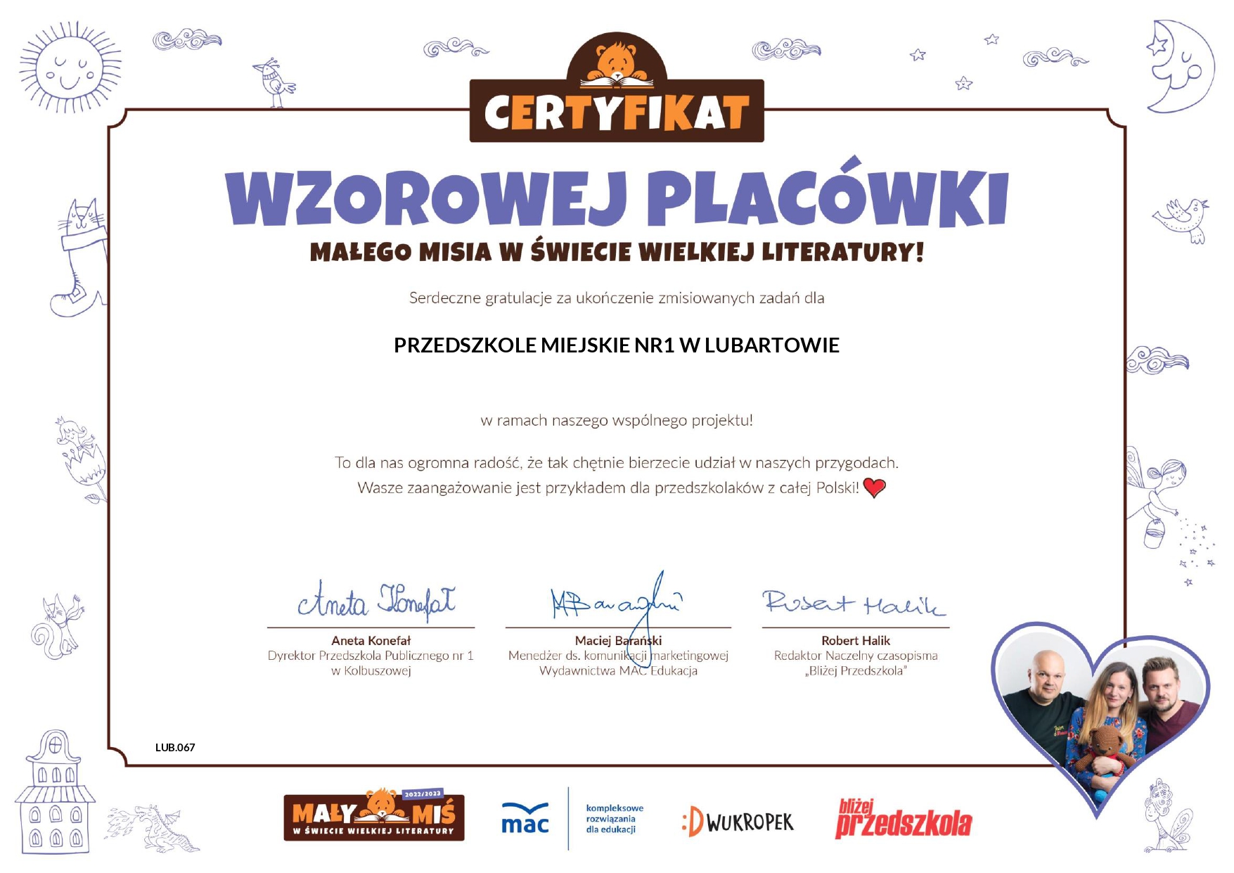 Wzorowa placówka - to my!